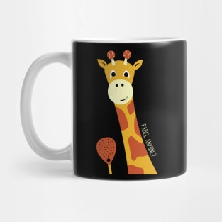 Giraffe Padel Anyone Mug